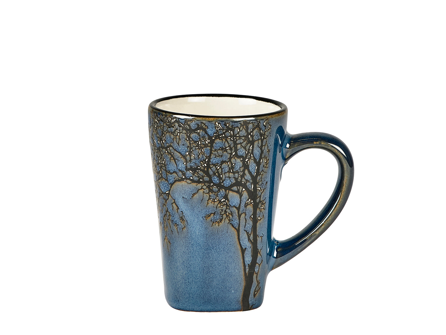 Set de 4 tassed espresso HELA en grès Bleu foncé Villa Collection - Mathon - 2