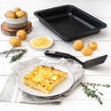 Plat De Cuisson En émail Rectangulaire Vintage - 35,5 X 25 Cm - Pour Four, Service, Pâtisserie Et Présentation - 7