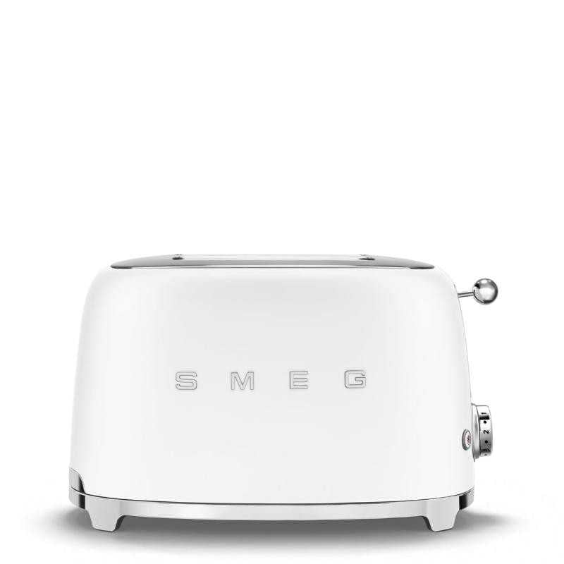 Toaster 2 tranches années 50 blanc mat Smeg - Mathon - 2