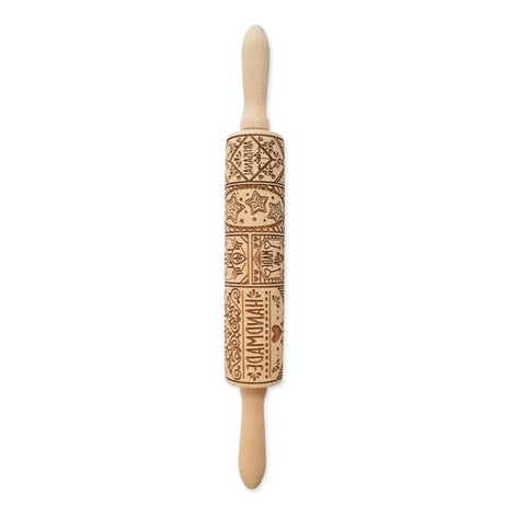Rouleau empreintes bois  Home made Scrapcooking - Mathon - 2