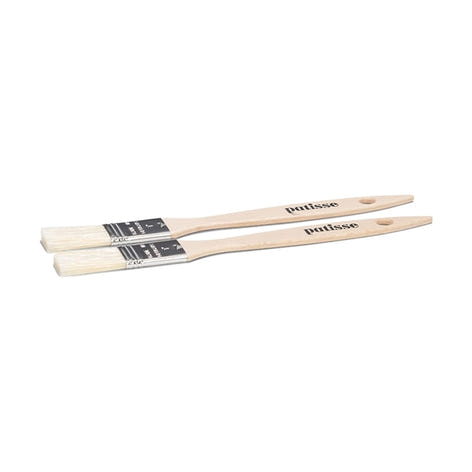 Lot 2 pinceaux en fibre naturel Patisse - Mathon