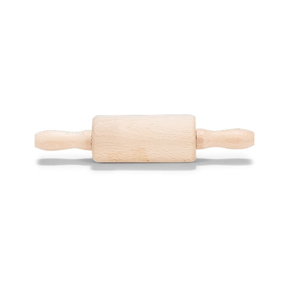 Mini rouleau en bois de hêtre 10 cm Patisse - Mathon