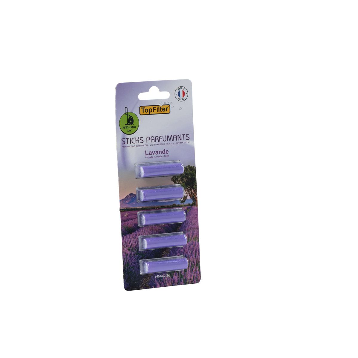 Lot de 5 parfums pour aspirateur senteur lavande TopFilter TopFilter - Mathon - 1