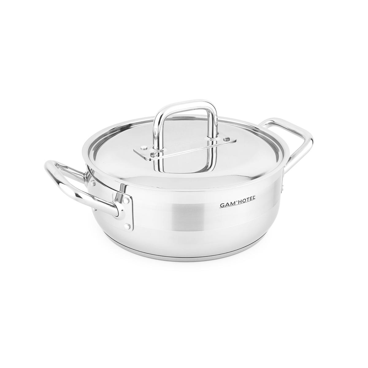 Faitout inox - 28cm induction Gam Hotel - Mathon - 2