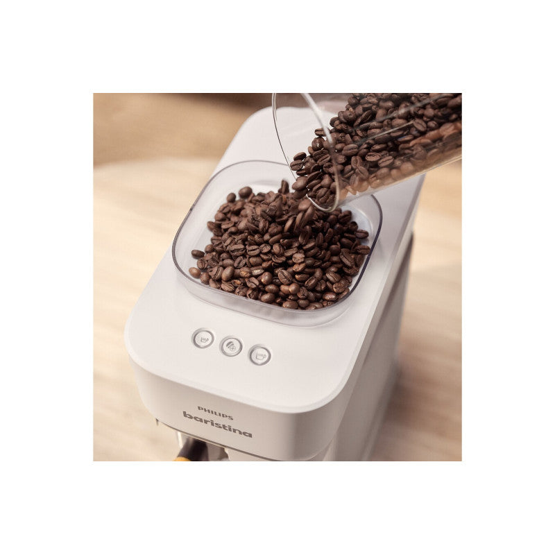 Expresso Avec Broyeur   Bar302 20 Baristina Premium Blanc Philips - Mathon - 6