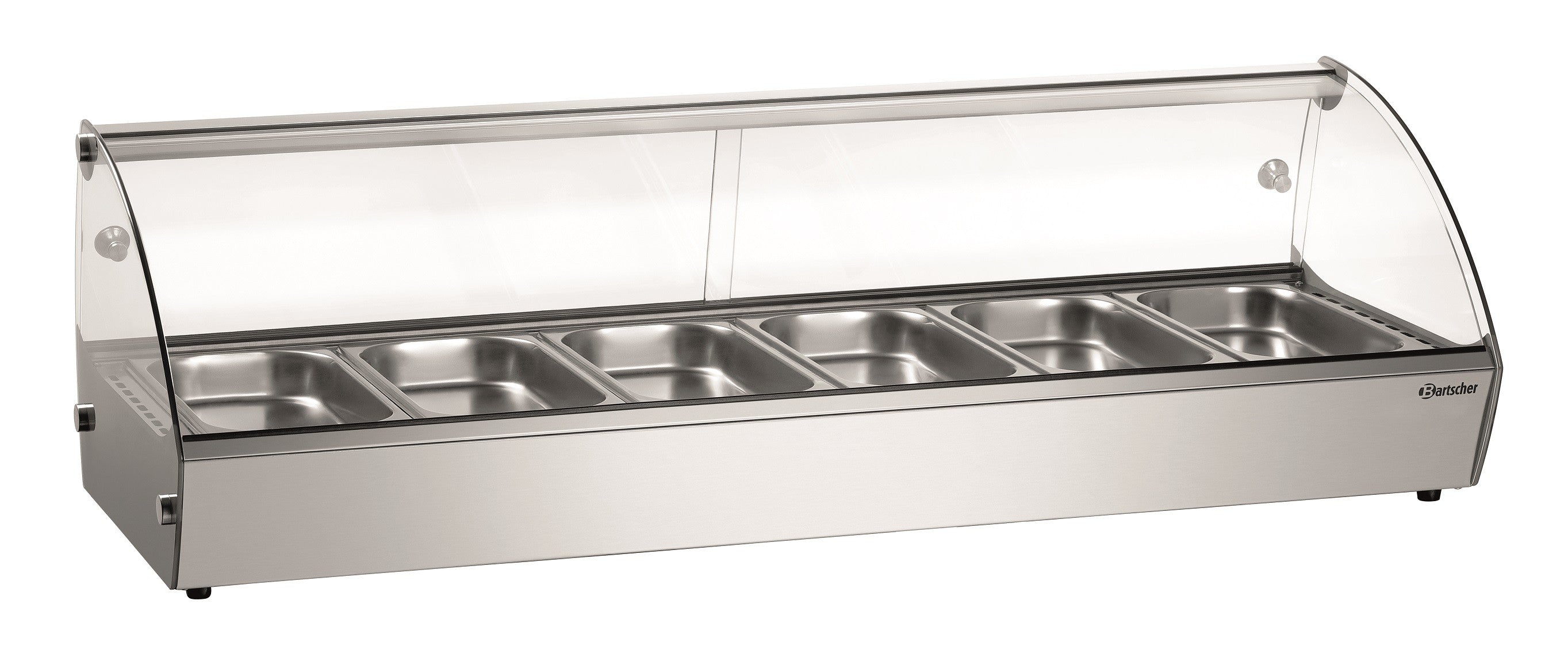 Vitrine chaude - 6 x GN 1/3 - Bartscher - Mathon - 2