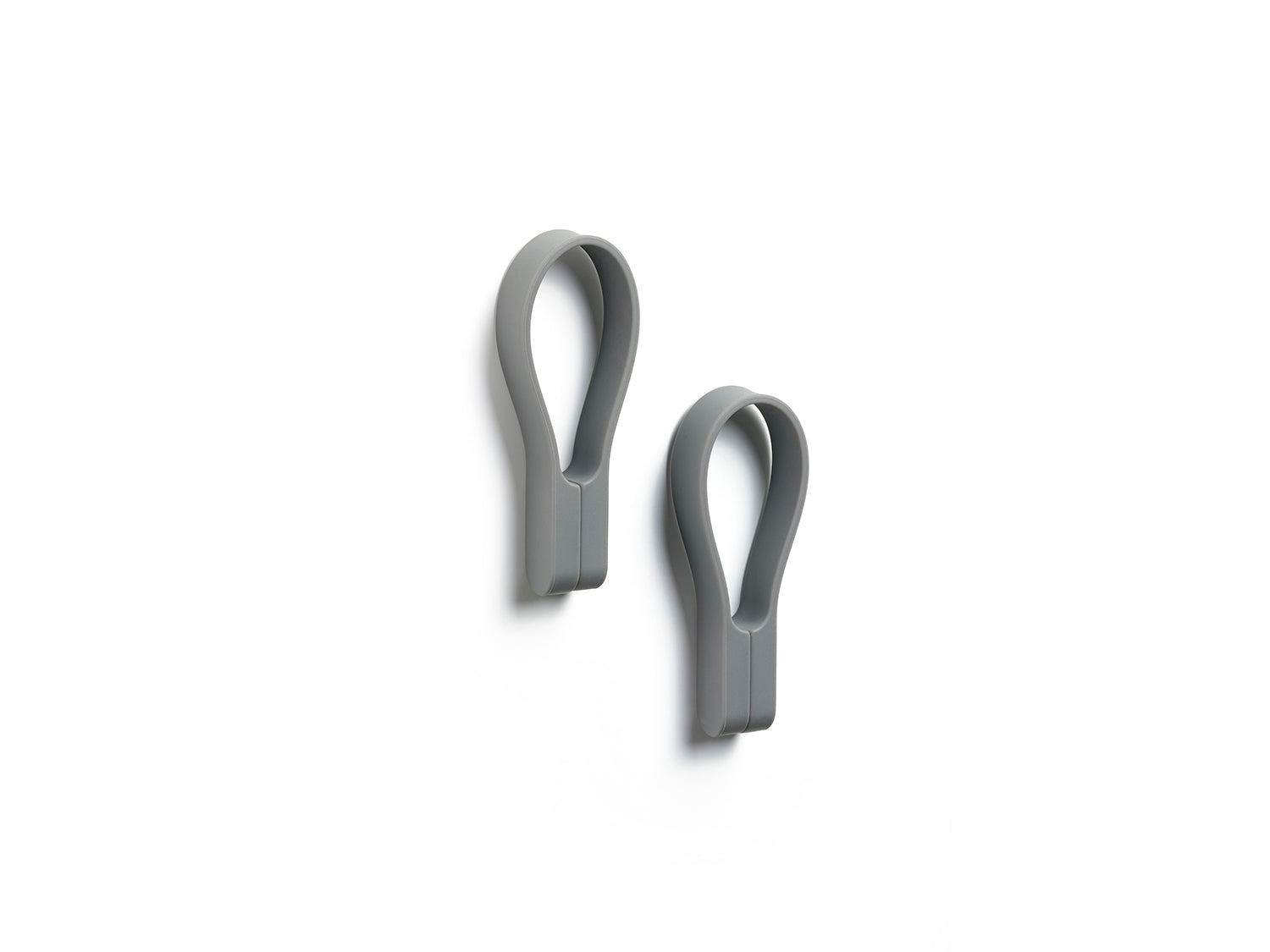 Set de 2 sangles magnétiques pour serviette LOOP MAGNET en silicone Gris Zone Denmark - Mathon - 1