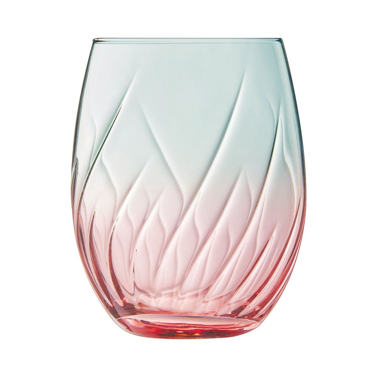4 verres à eau colorés 36cl Spring - Cristal d