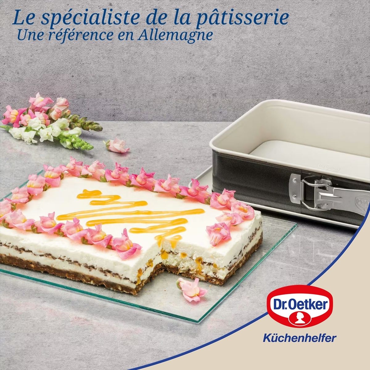 Moule à gâteau céramique et plat four Dr Oetker Back Trend Dr. Oetker - Mathon - 6