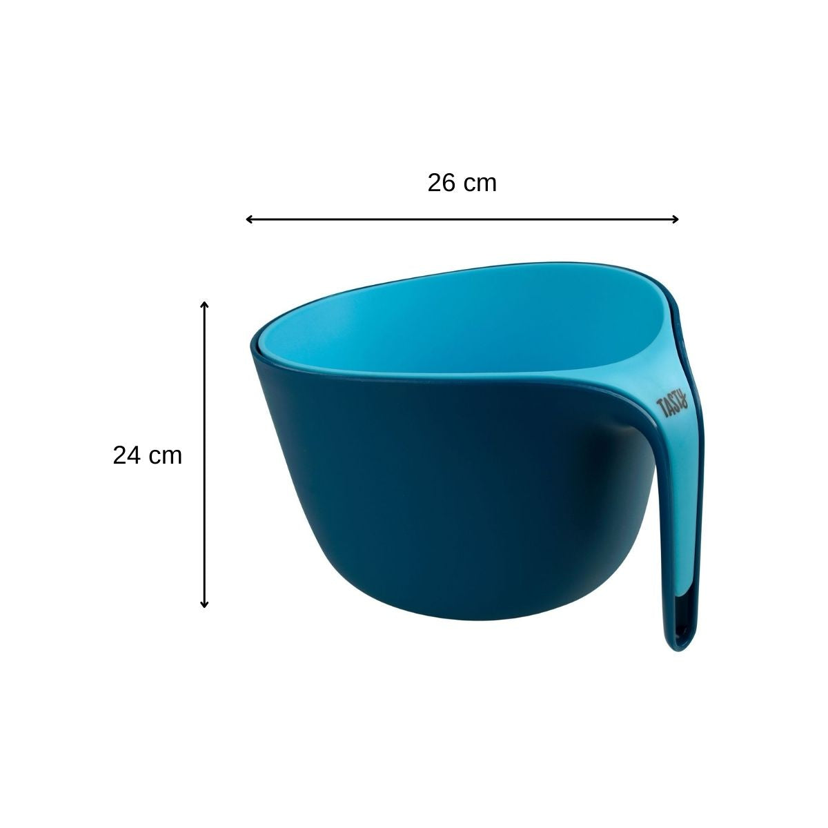 Ensemble de bol et passoire clipsable 26 cm Tasty Core Tasty - Mathon - 3