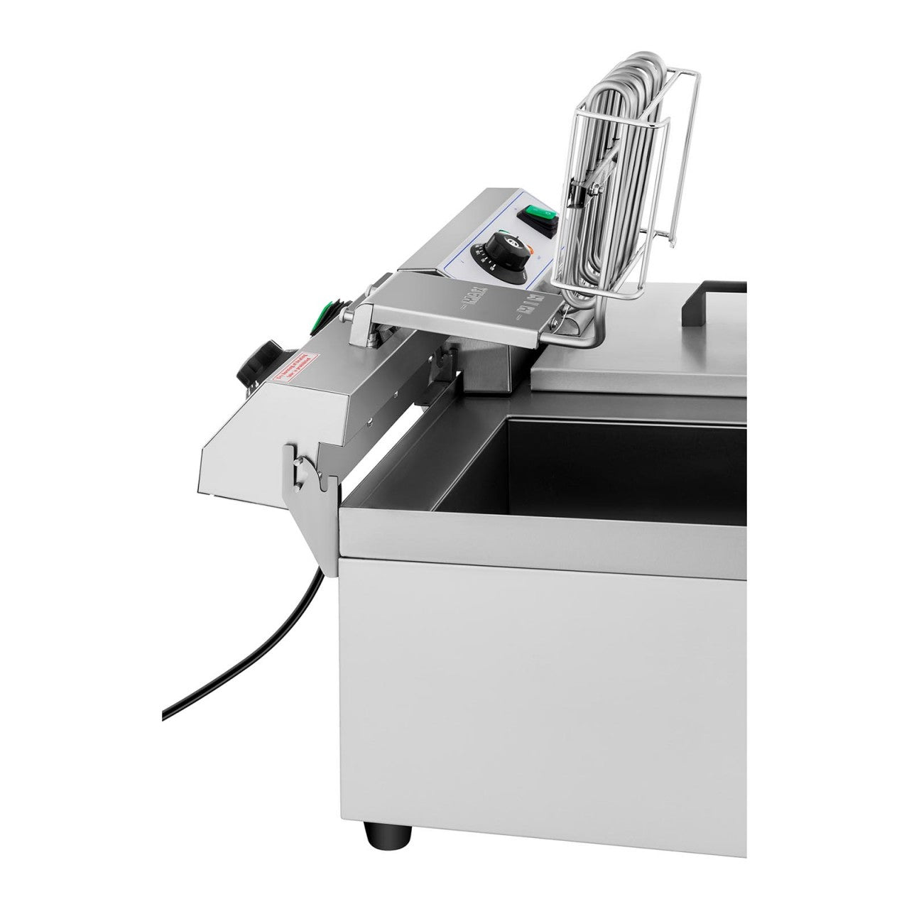 Friteuse électrique professionnelle restaurant 2 x 10 litres minuterie 14_0001785 - Mathon - 3