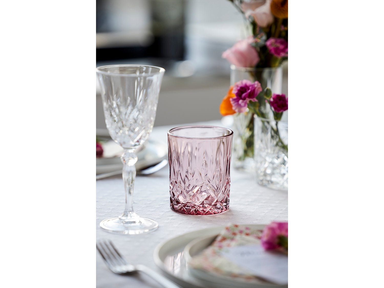 Set de 4 verres à vin rouge MELODIA 27cl Transparent Lyngby Glas - Mathon - 6