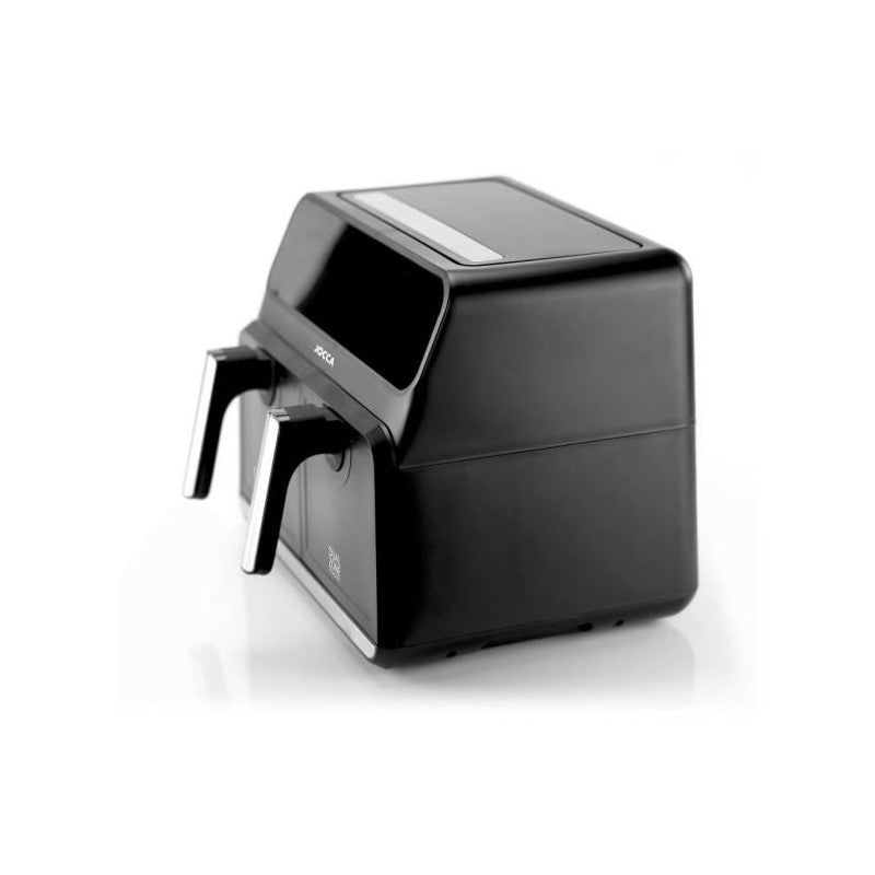 Friteuse Sans Huile Double - Jocca - 2097 - 4l + 4l - 38,5x39,5x31,5 Cm Jocca - Mathon - 4