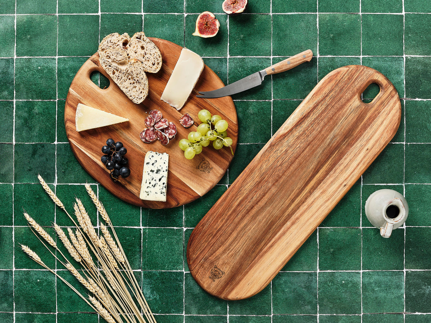 Lot de 1 planches en bois marron D Björn - Mathon - 5