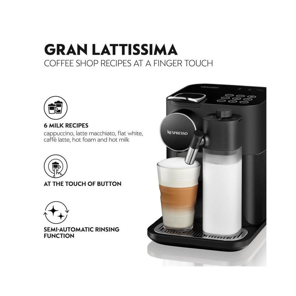 Coffeemachine Nespresso Gran Lattissima En 640 B  b   B Black Schwarz (en 640.b) Delonghi - Mathon - 2