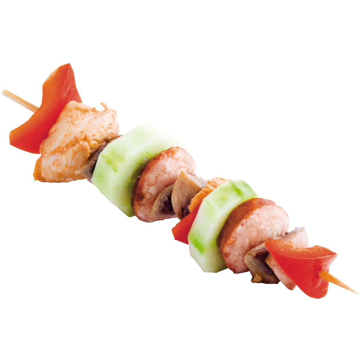 Lot de 50 pics à brochettes en bois de 25 cm  Wood Edition Fackelmann - Mathon - 2