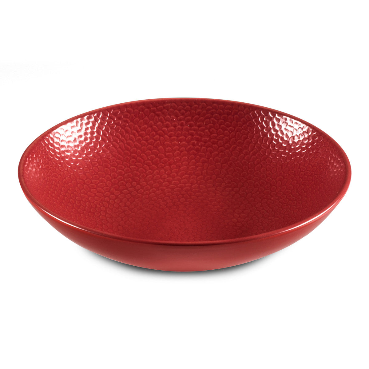 Stone Rouge - Assiette creuse 25 cm (lot de 6) Médard de Noblat - Mathon - 1