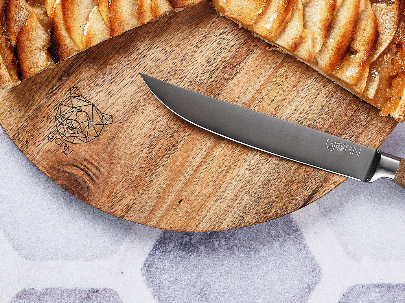 Lot de 1 planches en inox marron D Björn - Mathon - 4