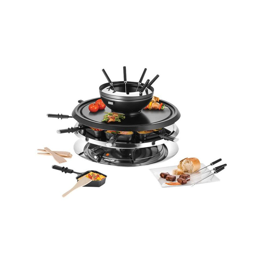 Unold Raclette Multi 4-in1 4in1 Black Schwarz (48726) Unold - Mathon - 1