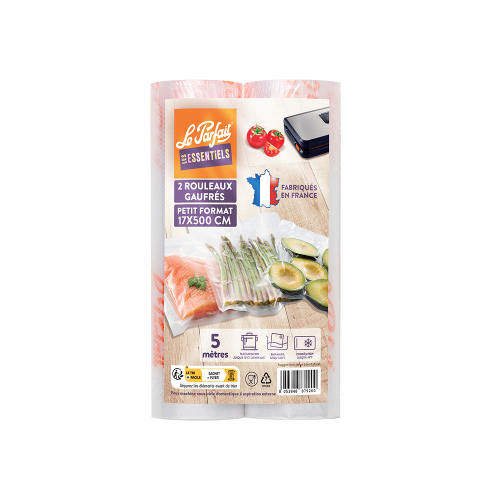 Lot de 2 rouleaux sous vide 17x500 cm Le Parfait - Mathon
