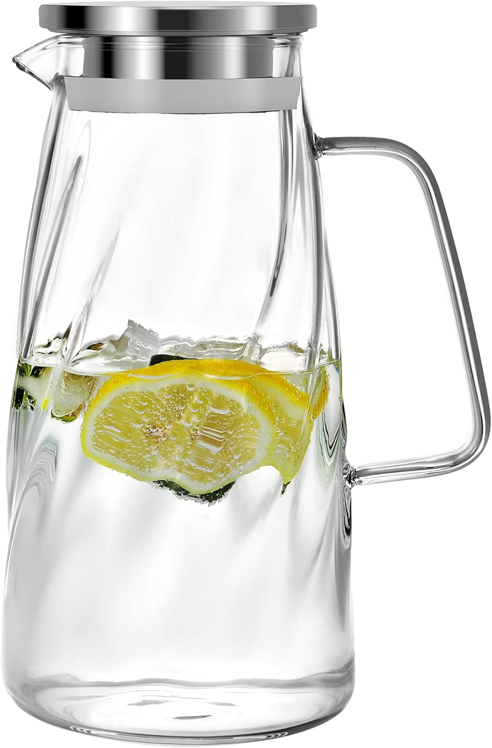 Pichet en Verre de 1,7 L avec Couvercle Vendos85 - Mathon