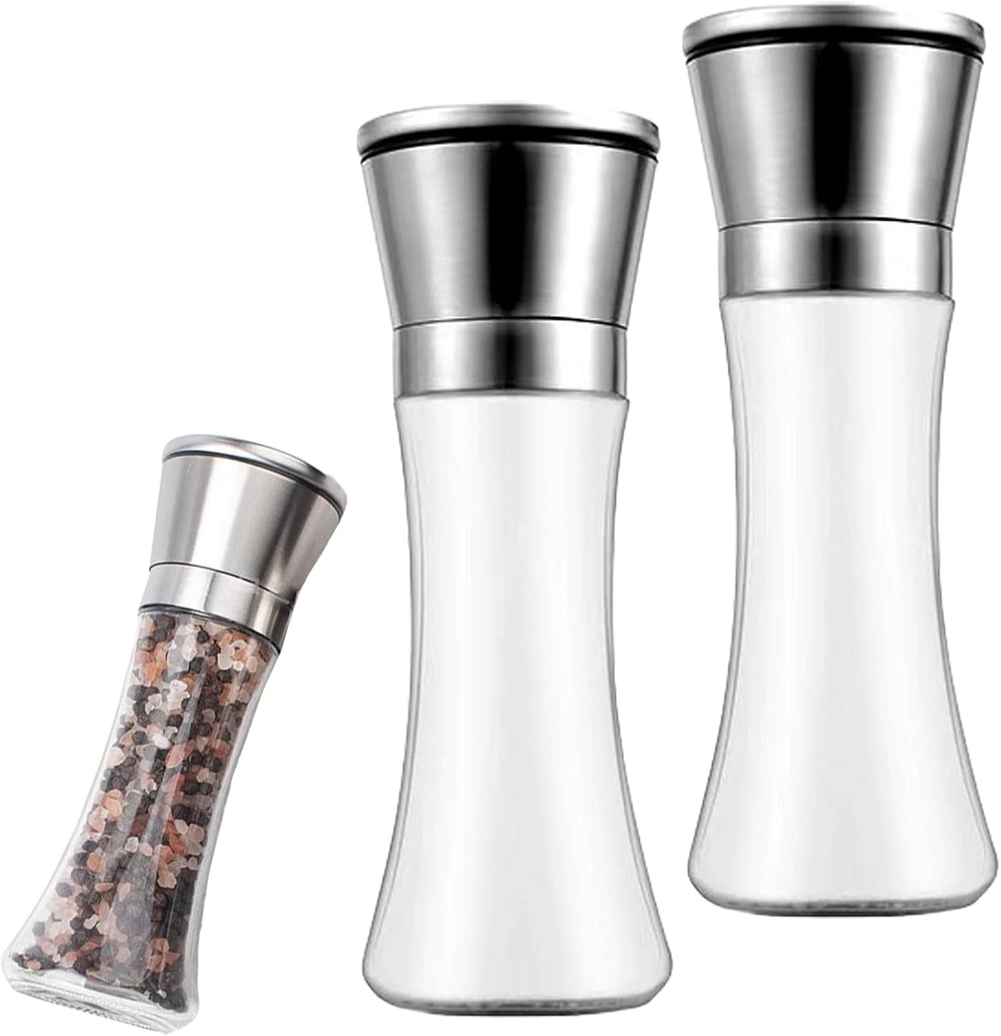 Lot de 2 moulins à sel et à poivre de 200 ml Vendos85 - Mathon