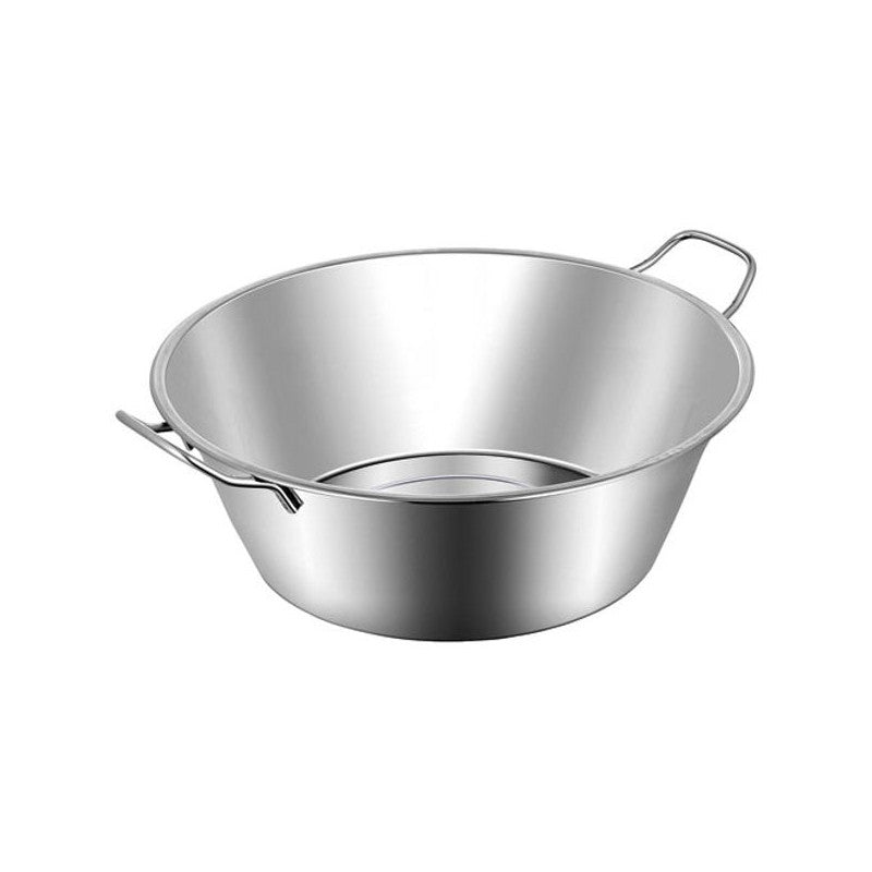 Bassine à gras et à confiture - 38 cm - Inox - Mathon
