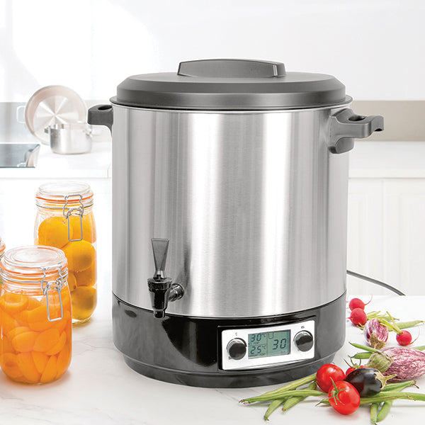 Stérilisateur inox 31 litres automatique 2000 W KCPST31LCD.IX Kitchen Chef Professional - Mathon - 3