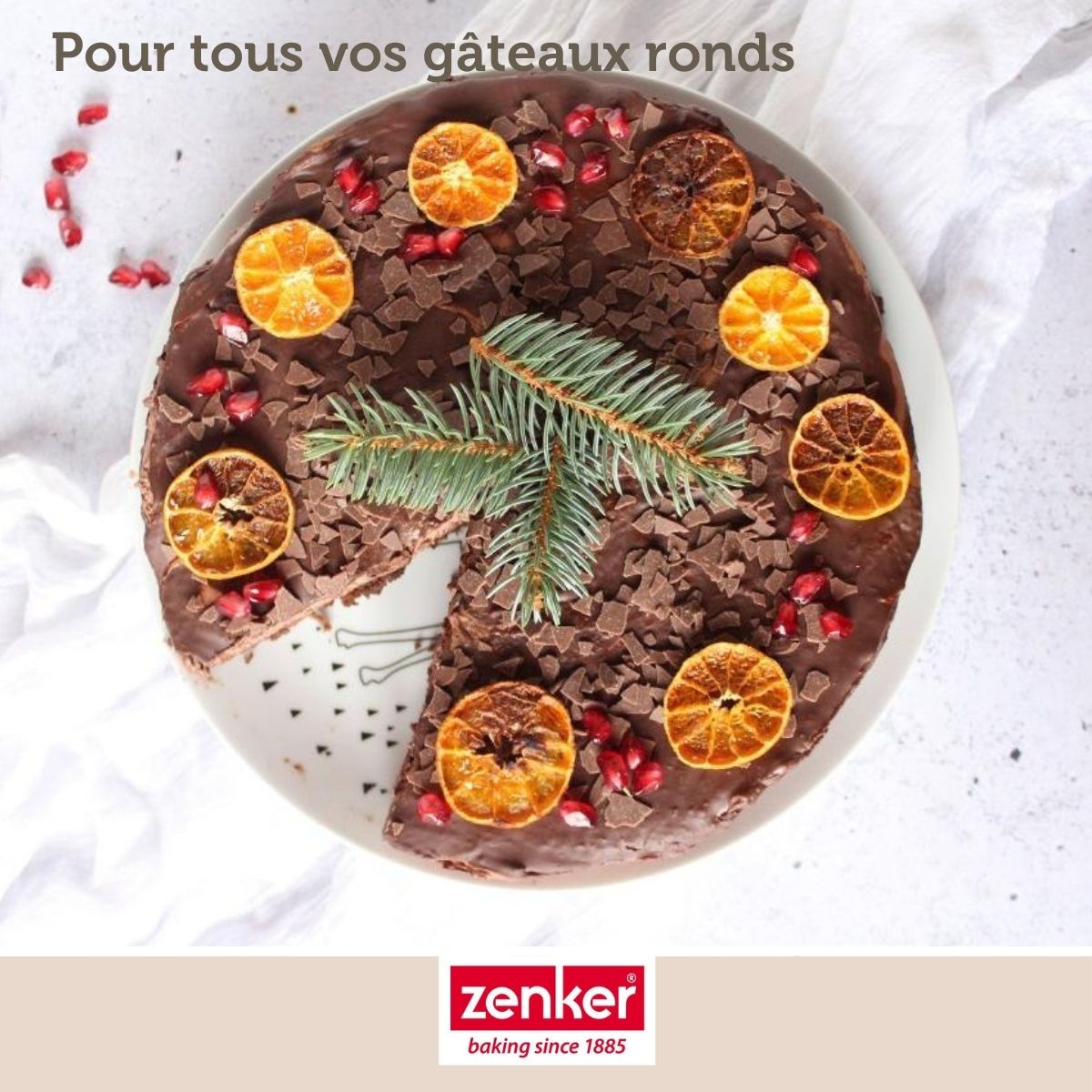 Moule à manqué à charnière 26,3 cm Zenker Silver Zenker - Mathon - 5