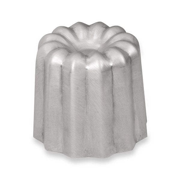 Lot 4 Moules canelés en aluminium revêtu Gobel - Mathon - 2