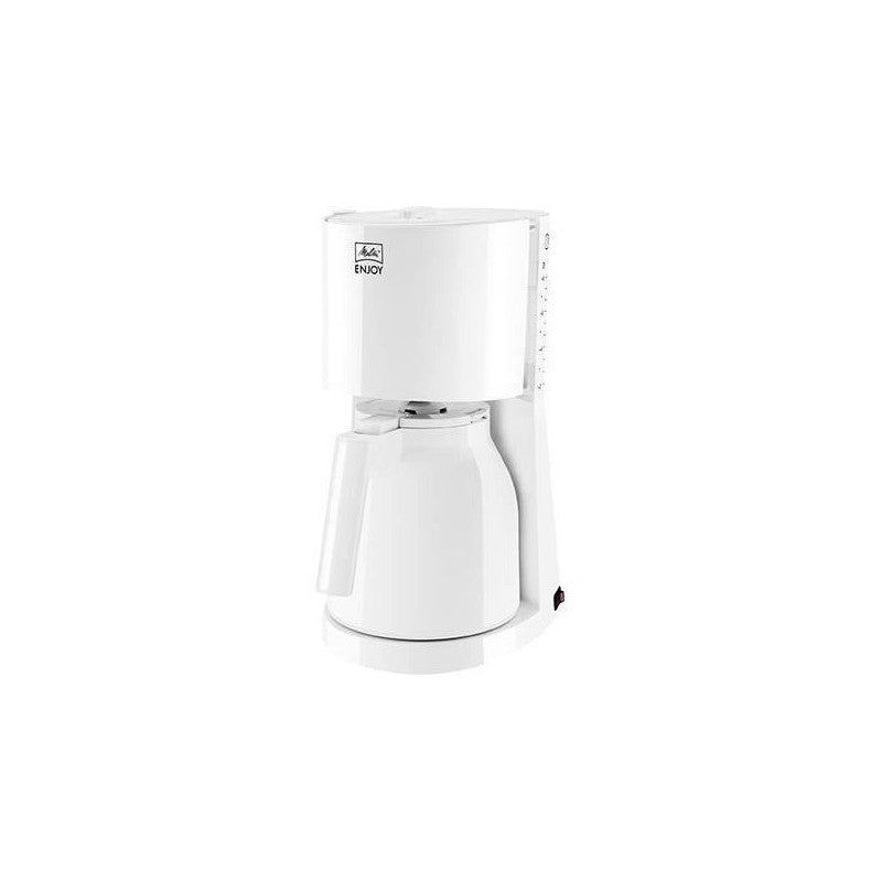 Melitta 1017-05 Cafetiere Filtre Avec Verseuse Isotherme Enjoy Ii Therm - Blanc Melitta - Mathon - 1