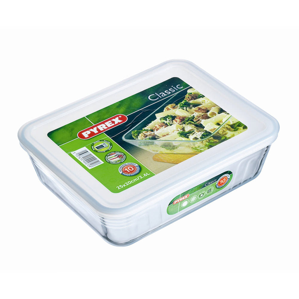 Plat rectangulaire cook & freeze 2,6 l Pyrex - Mathon - 1