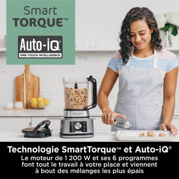 Blender  Ninja  3-en-1 Foodi Power Nutri Cb350eu Ninja - Mathon - 6