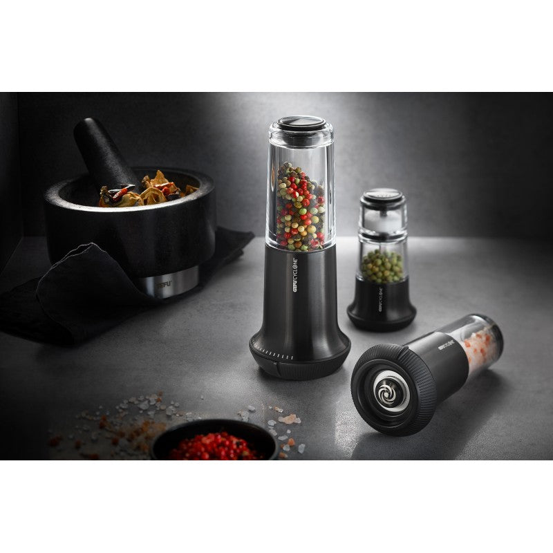 Moulin à sel ou à poivre x-plosion, l noir Gefu - Mathon - 1