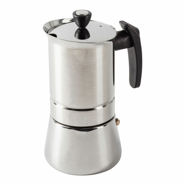 Cafetière Italienne San Ignacio Moods Sg-3593 Acier Inoxydable 4 Tasse San Ignacio - Mathon - 1