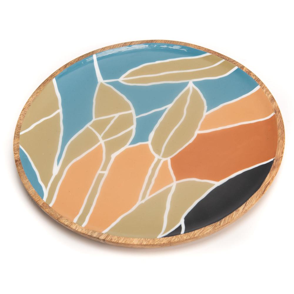 Plat rond Serena 25 cm Amadeus - Mathon - 1