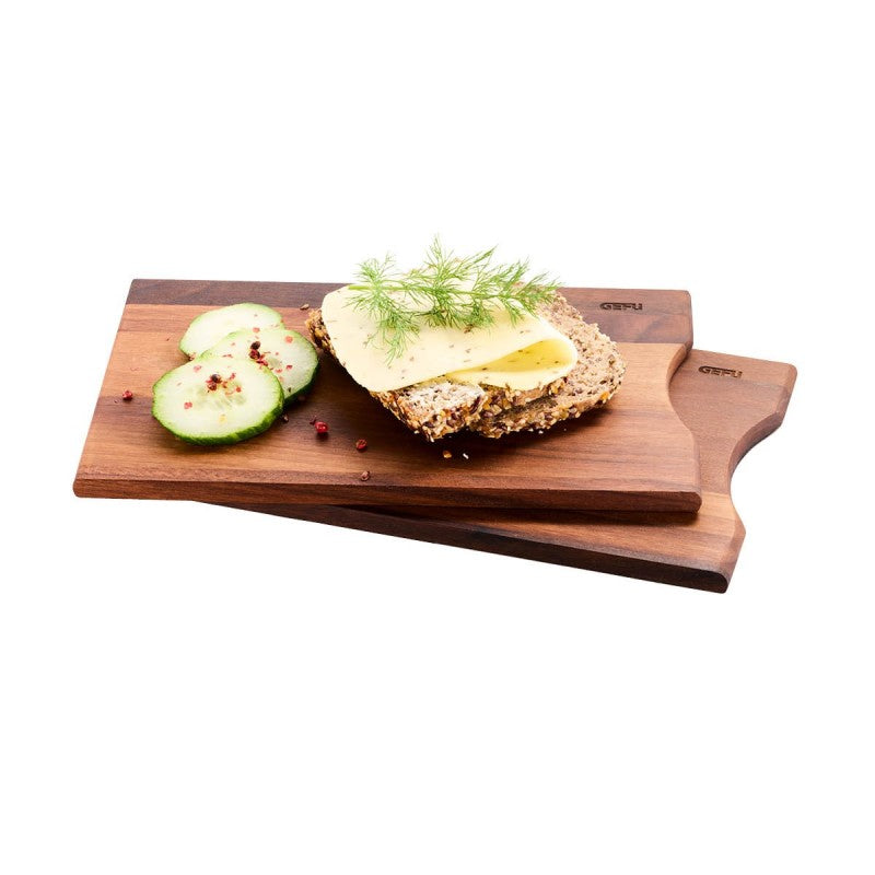 Planche à petit-déjeuner ENNO, 2 pièces, noyer Gefu - Mathon - 1