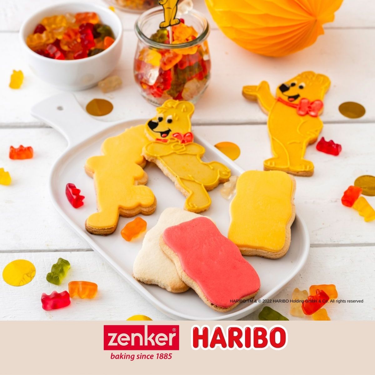 Lot de 2 planches à découper en plastique 24,5 x 16 cm Zenker Haribo Zenker - Mathon - 7