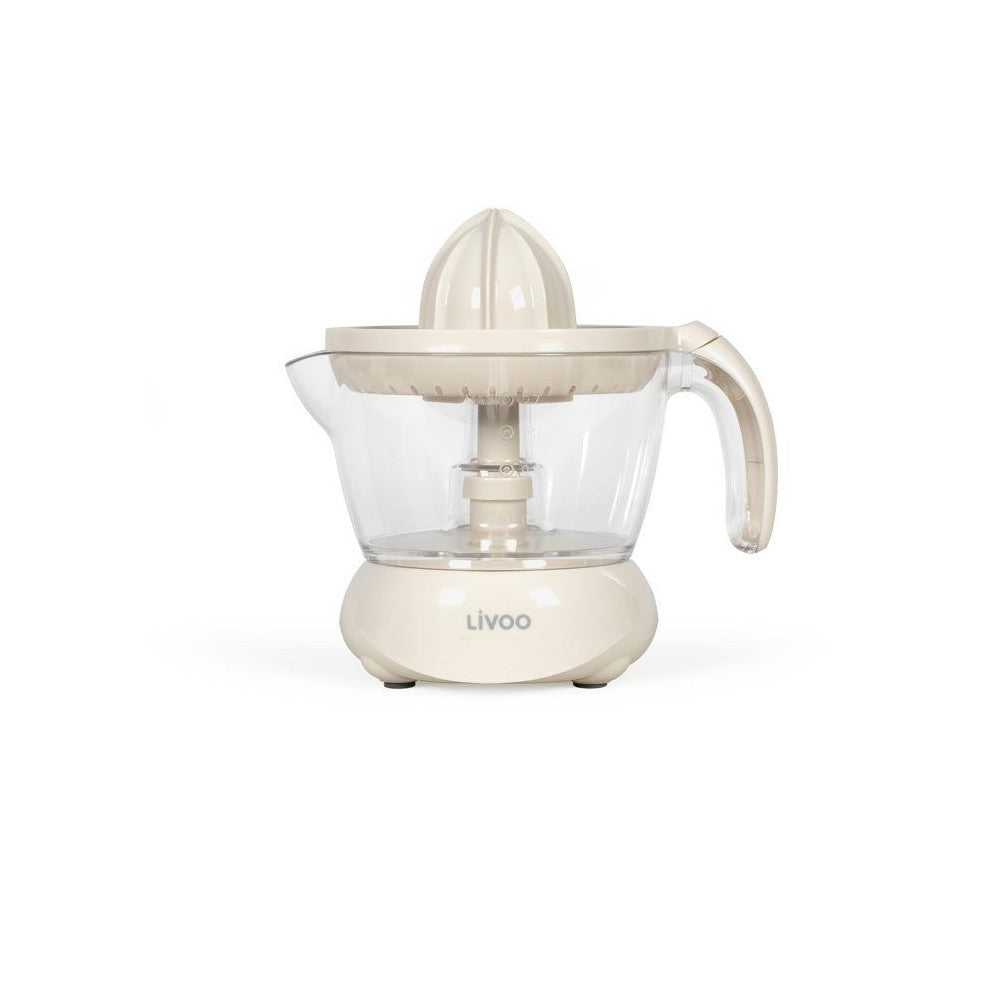 Presse-agrumes électrique - Livoo - Dod131c - 25 W - 1 Grand Cône Et 1 Petit Cône - 700 Ml - Blanc Cassé Livoo - Mathon - 2