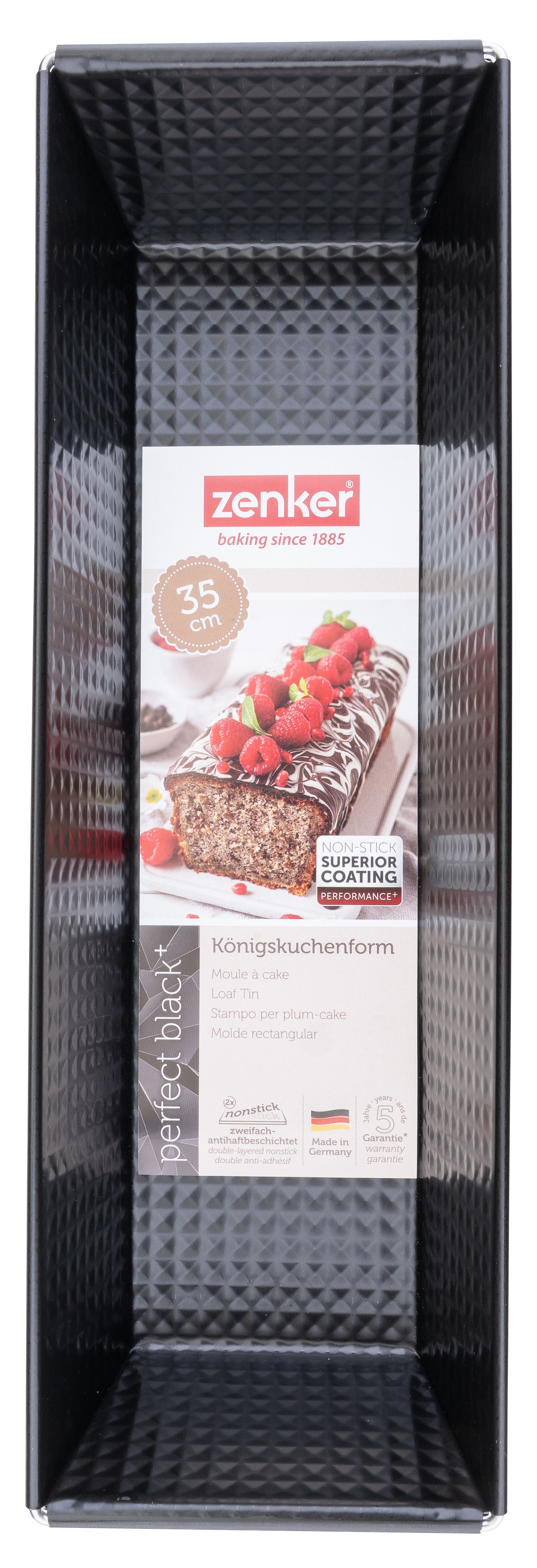 Moule à cake 35 x 11,5 x 7 cm Zenker PerfectBack+ Zenker - Mathon - 6