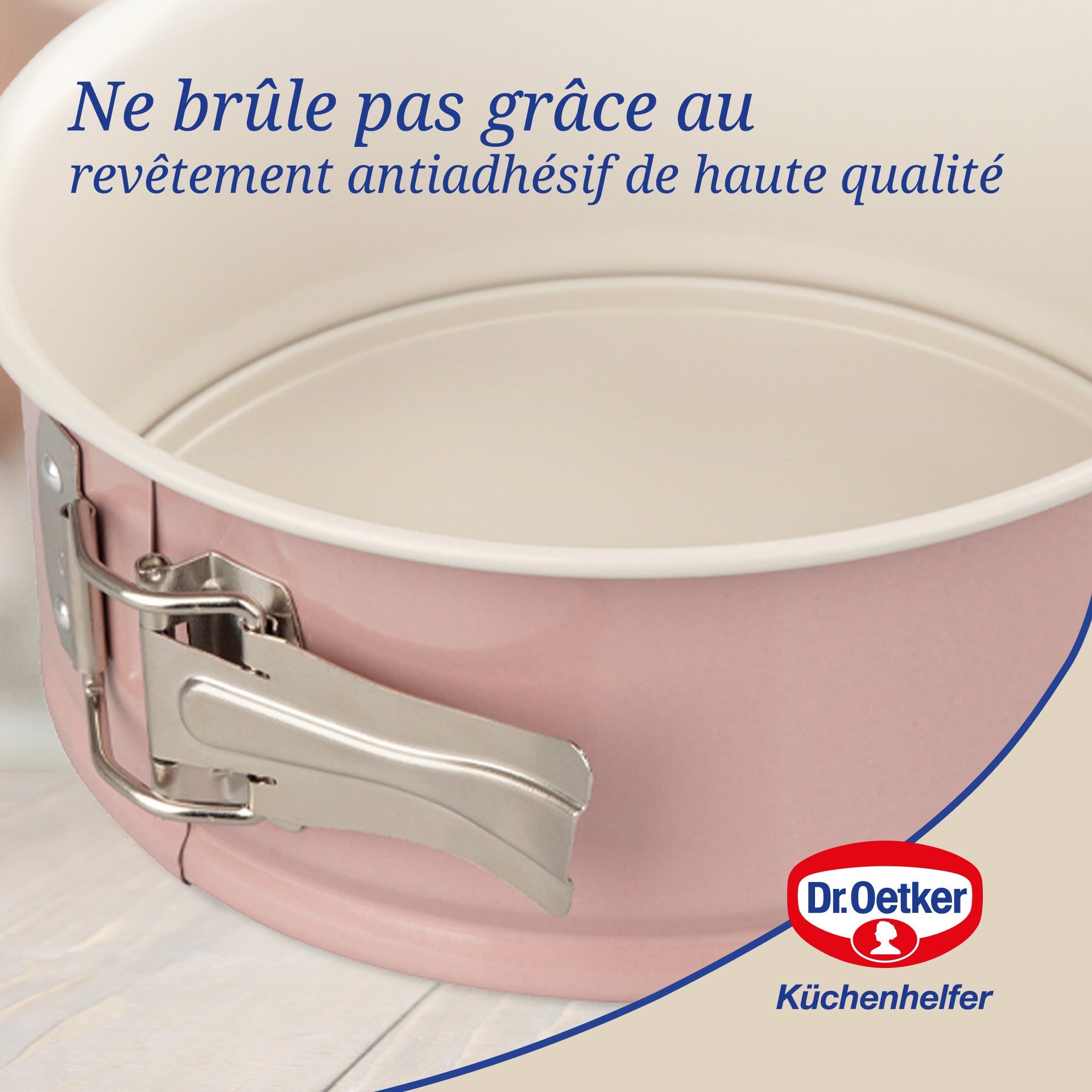 Ensemble de 2 moules à manqué à charnière 18 et 20 cm Dr. Oetker Rétro Dr. Oetker - Mathon - 4