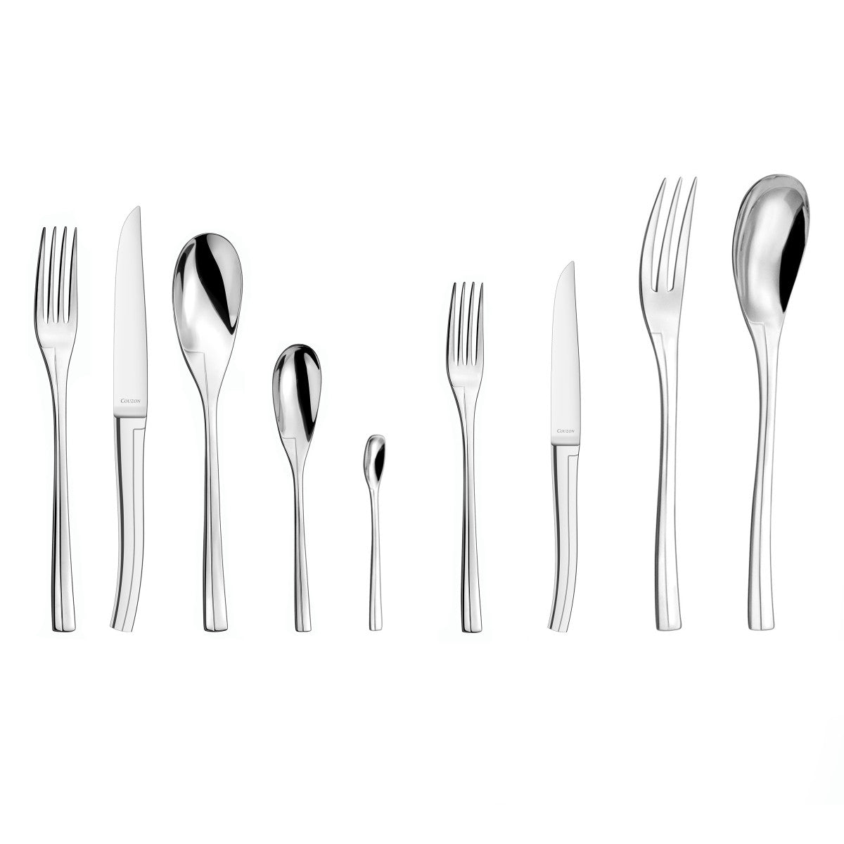 Persane - Ménagère 86 pièces en coffre bois Couzon - Mathon - 1