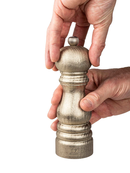 Golden Paris Duo moulins à poivre et à sel 18 cm finition dorée Peugeot - Mathon - 4