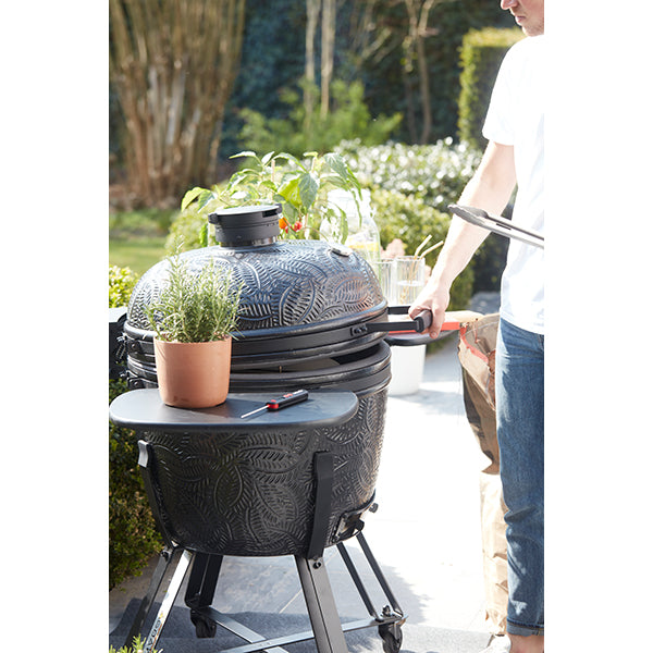 Kamado Kamal 60 noir mat Barbecook - Mathon - 2