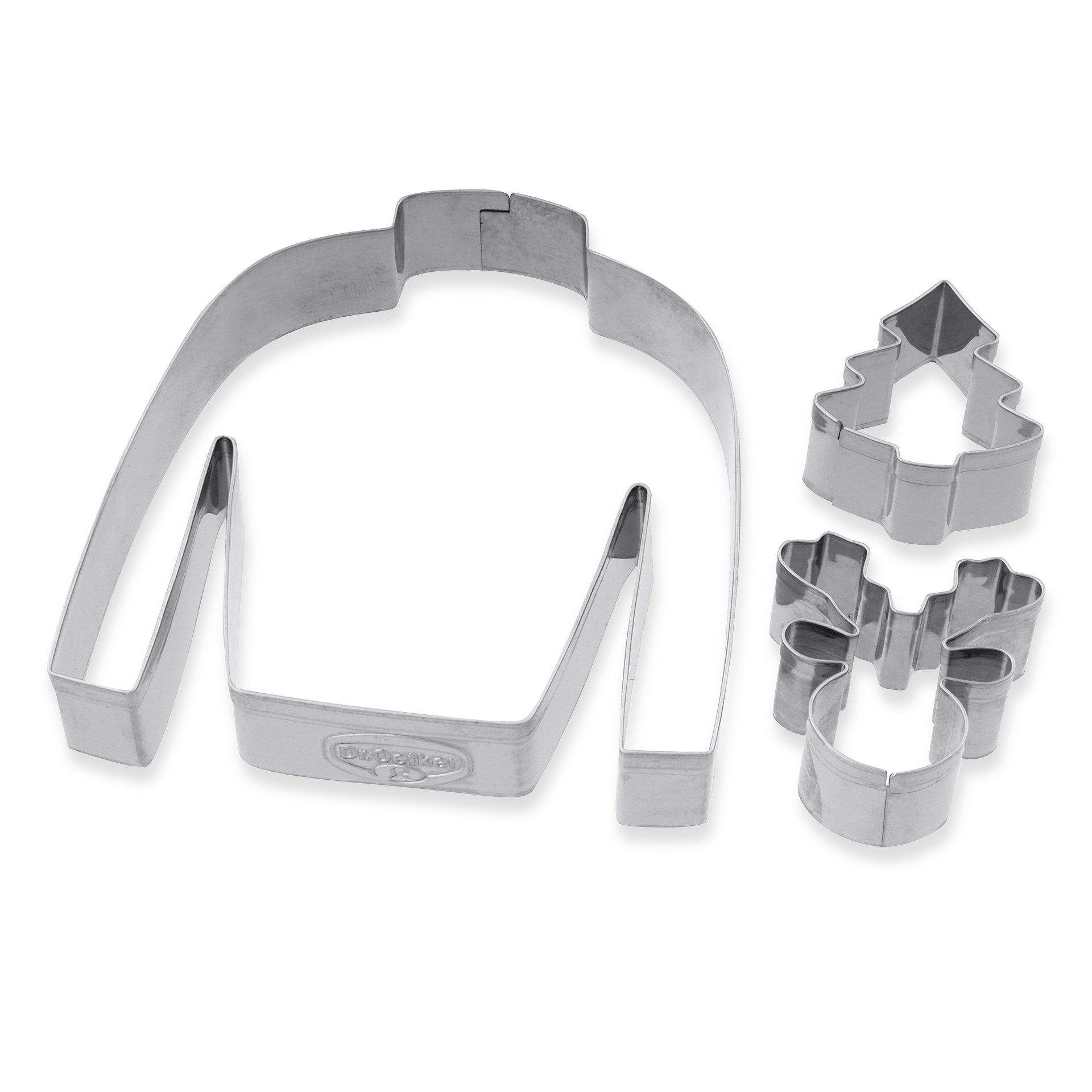 Ensemble de 3 emporte-pièces "Pull de Noël"  Baker Edition Dr. Oetker - Mathon - 1