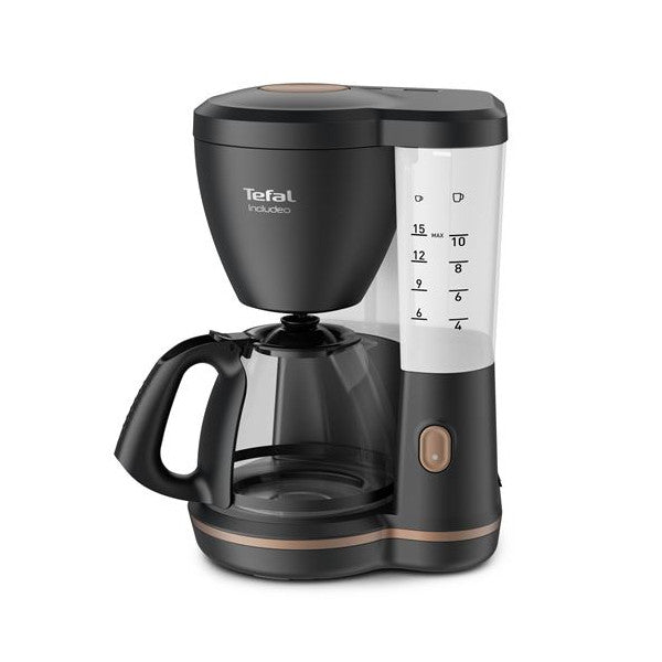 Cafetière Filtre Tefal Includeo Cm533811 1000 W Noir Tefal - Mathon