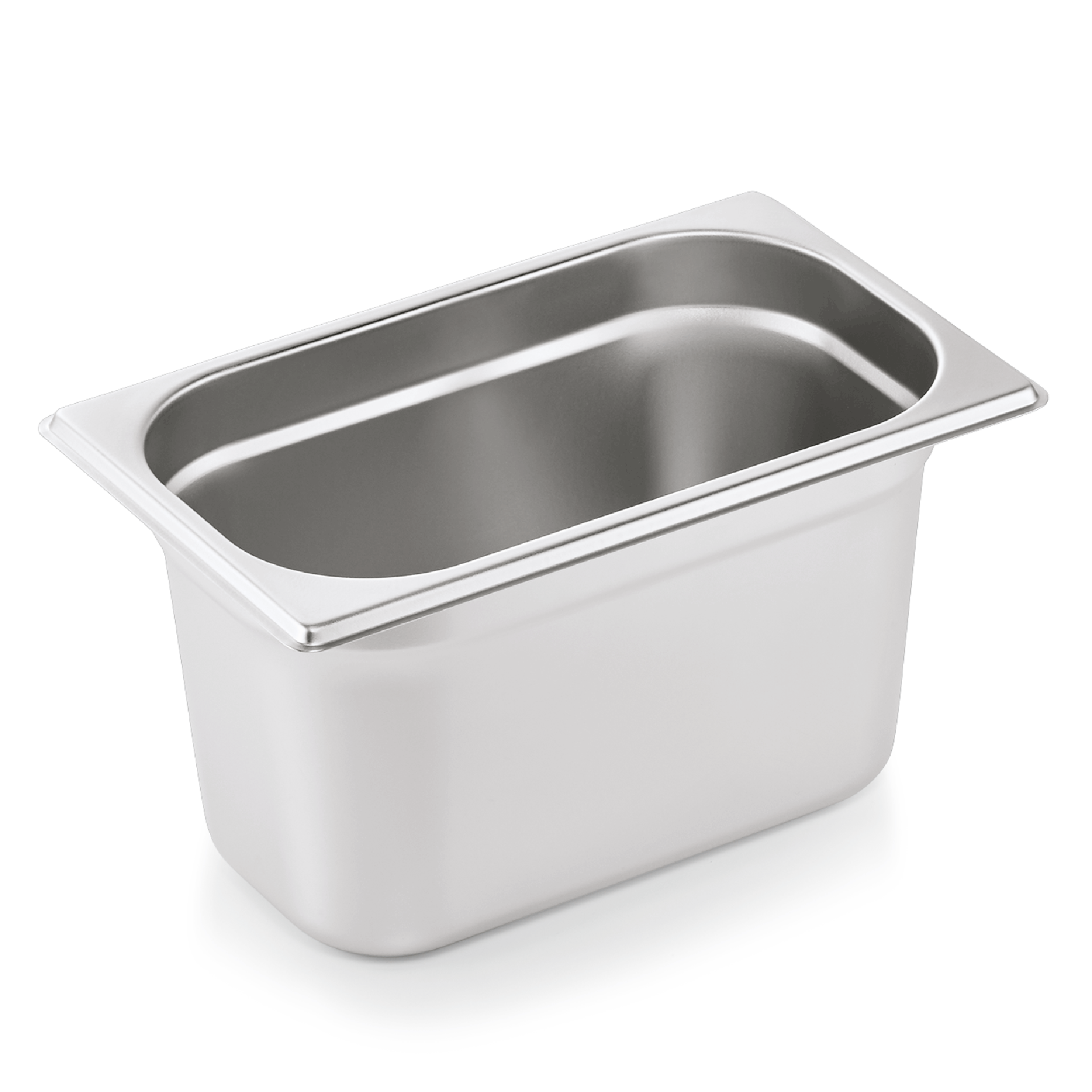 Bac GN 1/4 ECO en Acier au nickel-chrome 4 L H 150 mm Lot de 6 - WAS Germany - Mathon