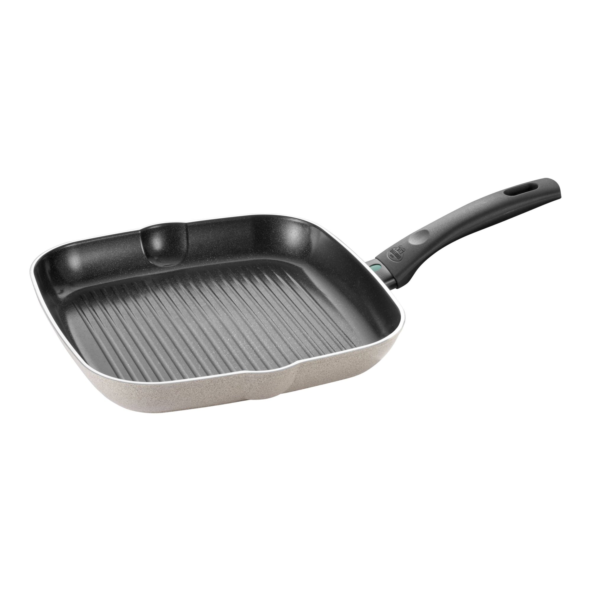 Gril Ledro 28 cm, Aluminium, Revêtement Céramique, Sable Balarini - Mathon - 1