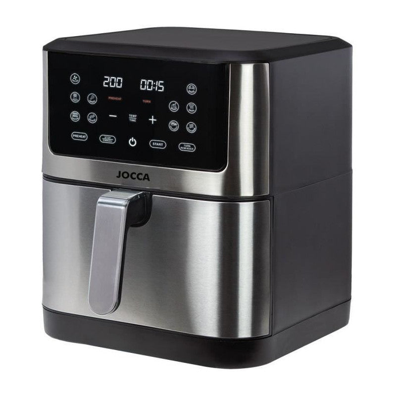 Friteuse Sans Huile - Jocca - 2193 - 8l - 1800 W - 30,3 X 38,3 X 35,1 Cm - Acier Inoxydable Jocca - Mathon - 2