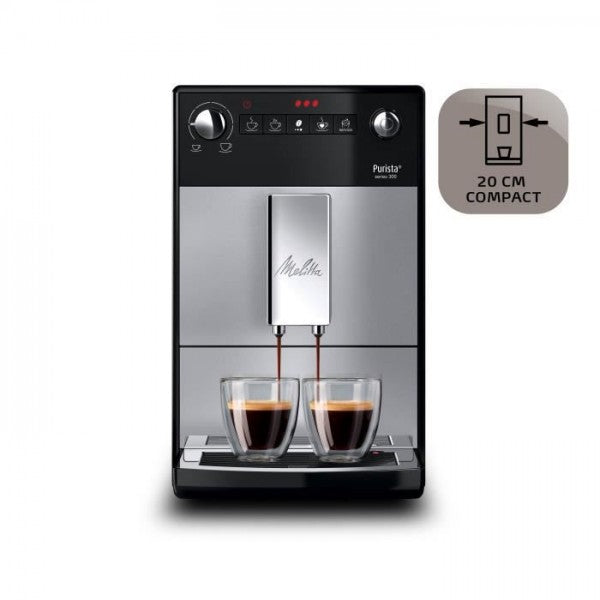 Machine A Cafe  A Café A Grain Melitta Purista - Argent Melitta - Mathon - 5